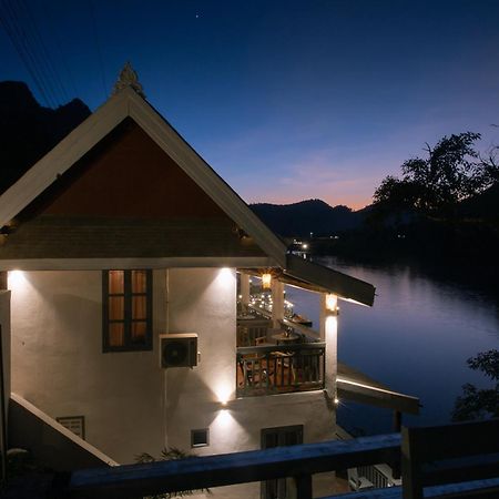 Dokchampa River View Villa Nong Khiaw ภายนอก รูปภาพ